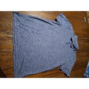 Medium Marc Anthony Luxury Short Sleeve Grey Polo Shirt Casual Shirt with Collar